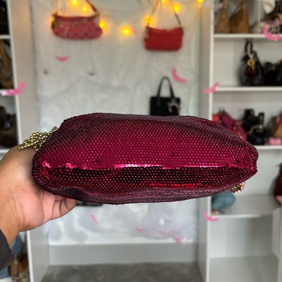 Y2K Coach Poppy Sequin lurex bag 💖 - Picture 6 of 8